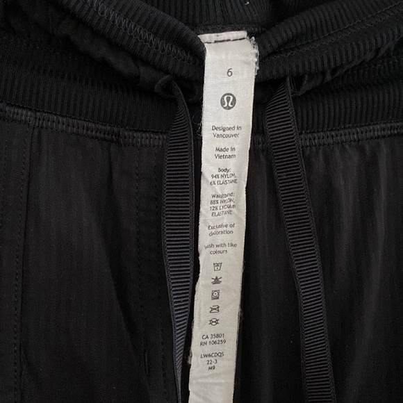 Lululemon Dance Studio Mid-Rise Jogger Pants Black Size 6 - Picture 6 of 12
